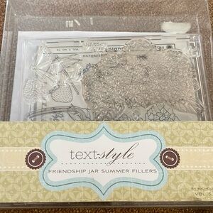 Papertrey ink friendship jar summer fillers stamp set